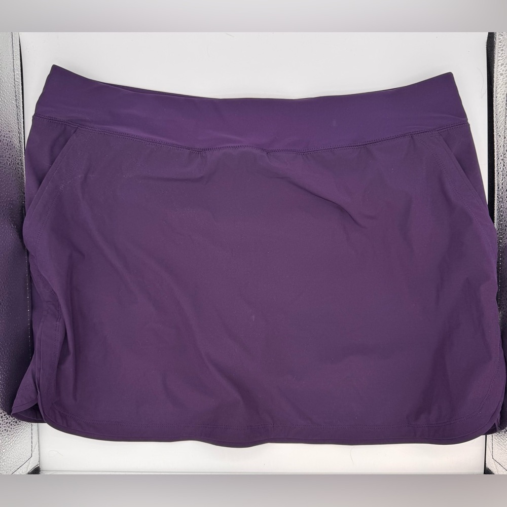 Lands' End Purple Swim Skort